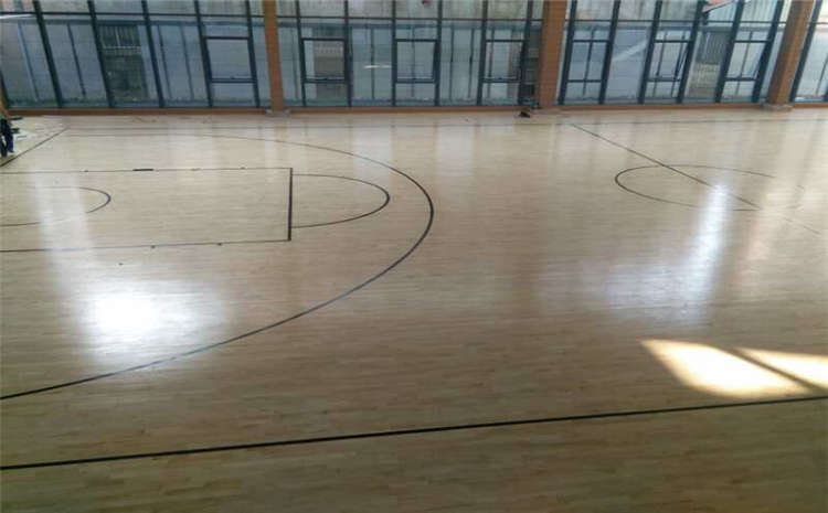 学校篮球运动地板施工技术方案