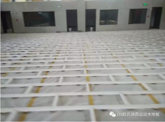 登封市工人文化宫篮球馆木地板成功案例